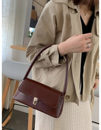 Original Chic 4 Colors Leather Shoulder Bag