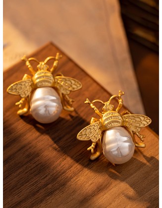 Bee Shape Earrings Accessories