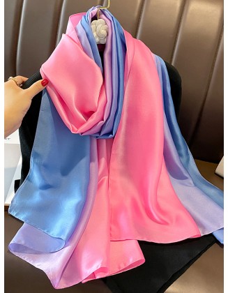 Gradient Keep Warm Leisure Fashion Scarf