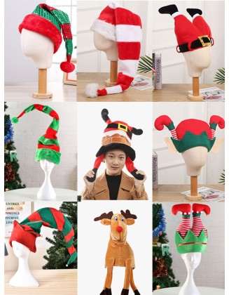 Funny Elf Santa Hat Christmas Hat Party Decoration