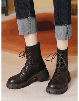 Lace-Up Split-Joint Dr. Martens Boots Boots