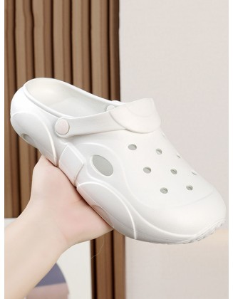 Hollow Sandals Platform Shoes Crocs