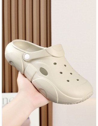 Hollow Sandals Platform Shoes Crocs