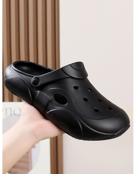 Hollow Sandals Platform Shoes Crocs