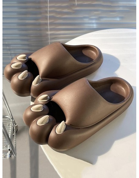 Cat Paw Shape Hollow Slippers