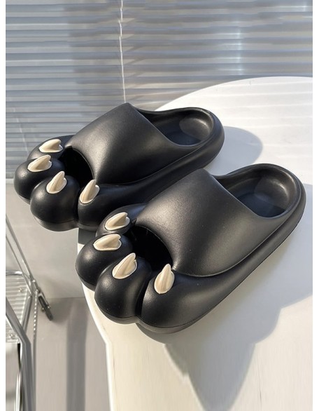 Cat Paw Shape Hollow Slippers