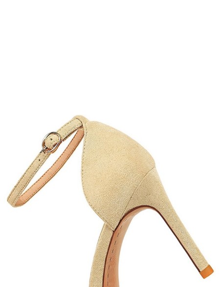 Hollow Pointed-Toe Split-Joint Pumps Sandals