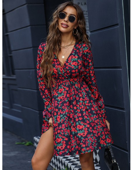 Bohemia A-Line Floral Dress