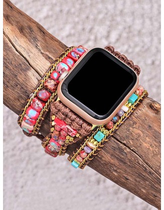 Casual Retro Warp Knitting Bracelet Accessories Without Watch