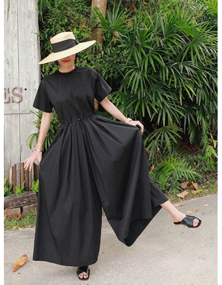 Casual Wide-leg Jumpsuit