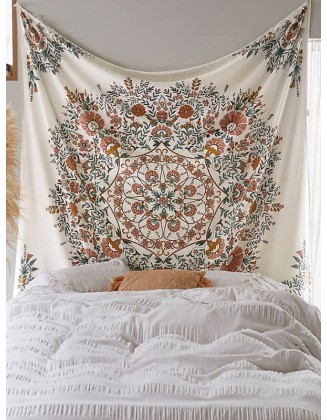 Home Decor Floral Mandala Tapestry