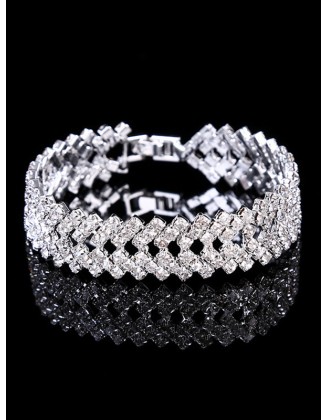 Statement Party Alloy Rhinestone Bracelet Accessories