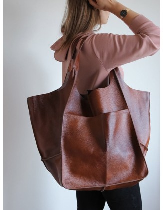 Split-Joint Tote Bags Handbags