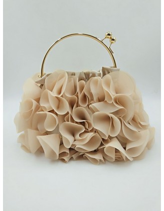 Three-Dimensional Flower Handbags