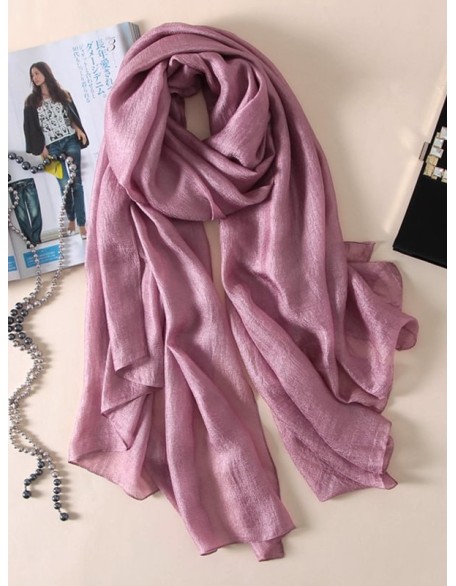 Keep Warm Solid Color Sun protection Wrap Scarf