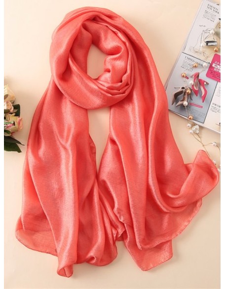 Keep Warm Solid Color Sun protection Wrap Scarf