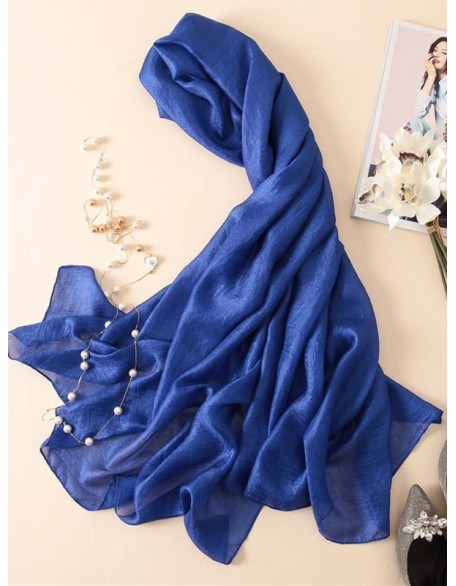 Keep Warm Solid Color Sun protection Wrap Scarf