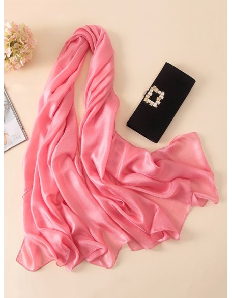 Keep Warm Solid Color Sun protection Wrap Scarf