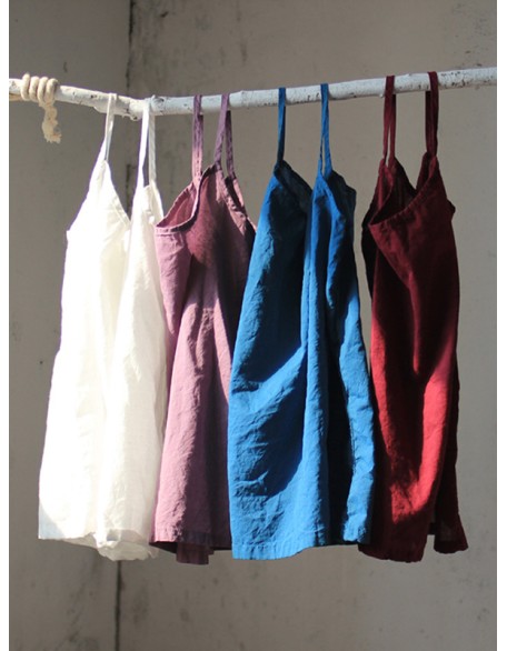 9 Colors Simple Solid Color Sleeveless Vest Top